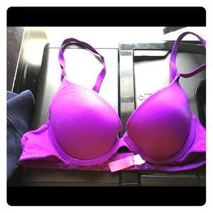 VS PINK - Purple 34A Tshirt bra w/ slight push up